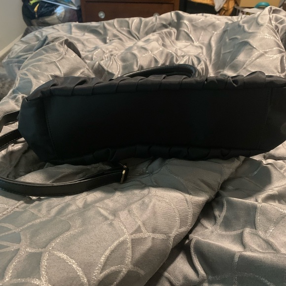 Prada leather and nylon ruched bag. Excellent condition. Please look at photos - Picture 3 of 16